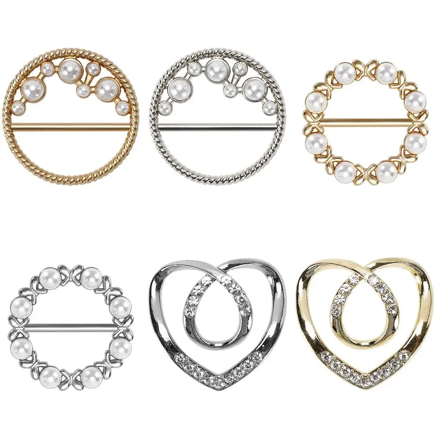 Silk Scarf Ring Clip Shirt Ties Clips for Women Waist Buckle Fashionable Glitter Rhinestone Scarves Clasp Lady Clothing Ring for
Silk Scarf Ring Clip Shirt Ties Clips for Women Waist Buckle Fashionable Glitter Rhinestone Scarves Clasp Lady Clothing Ring for