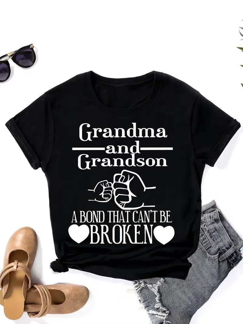 Cute Grandma and Grandson Matching T-Shirt for Family Fun
Cute Grandma and Grandson Matching T-Shirt for Family Fun