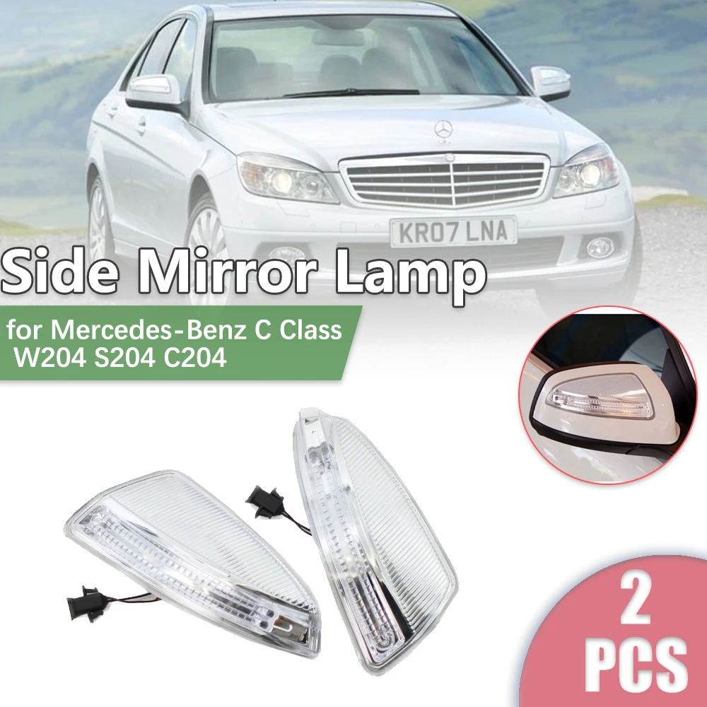 for Mercedes-Benz C Class W204 S204 C204 2008~2014 Car Rearview Side Mirror LED Turn Signal Indicator Lamp Light Part Accessorie
for Mercedes-Benz C Class W204 S204 C204 2008~2014 Car Rearview Side Mirror LED Turn Signal Indicator Lamp Light Part Accessorie