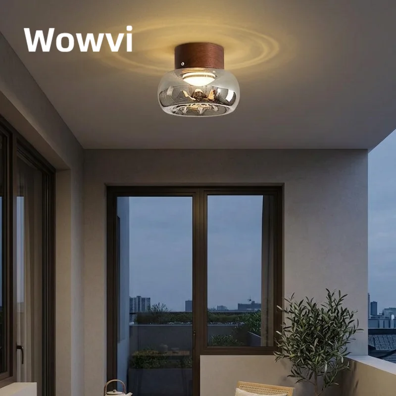 Wowvi Mid-Century Ceiling Light Full Spectrum LED Glass Lamp Vintage Flush Mount Bedroom Porch Aisle Corridor Decor Fixture
Wowvi Mid-Century Ceiling Light Full Spectrum LED Glass Lamp Vintage Flush Mount Bedroom Porch Aisle Corridor Decor Fixture