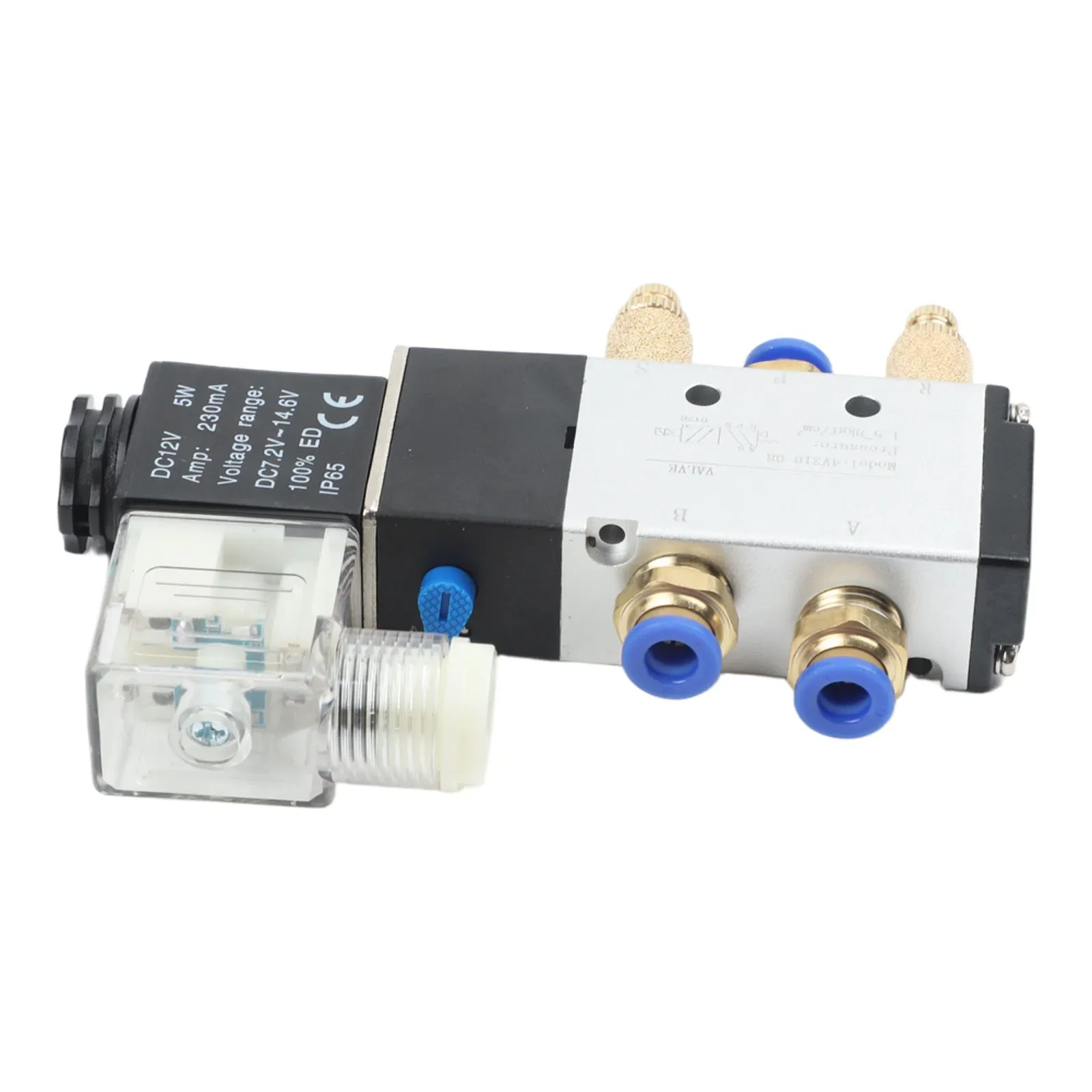 Part Solenoid Valve 5 Port BSPT Thread Business 29mA 4V210-08 Control Mufflers DC 24V Industrial New Practical
Part Solenoid Valve 5 Port BSPT Thread Business 29mA 4V210-08 Control Mufflers DC 24V Industrial New Practical