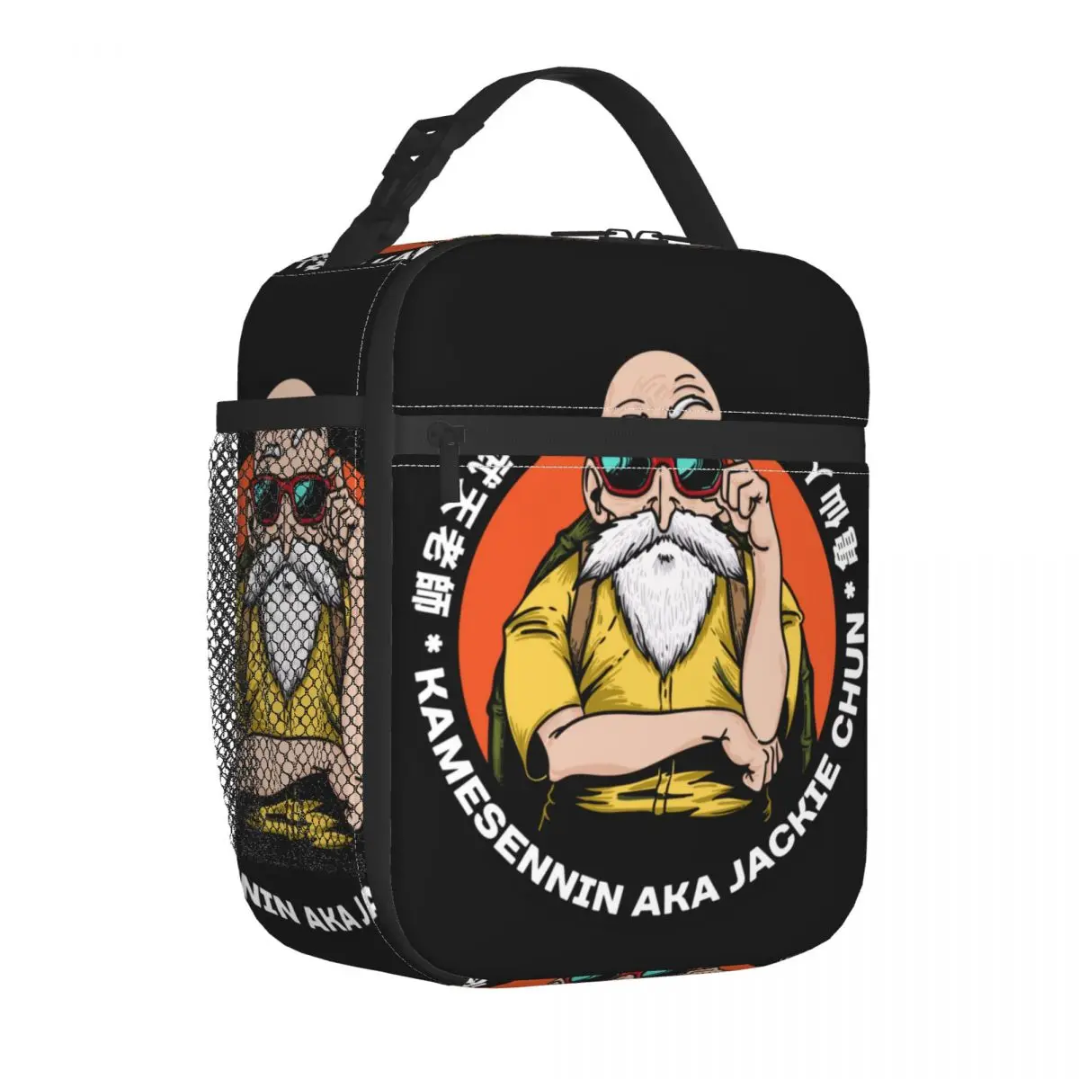 Kame Sennin Jackie Chun Изолированная сумка для обеда Термосумка Контейнер для еды Master Roshi Dragon Ball Большая коробка для обеда Tote Picnic
Kame Sennin Jackie Chun Изолированная сумка для обеда Термосумка Контейнер для еды Master Roshi Dragon Ball Большая коробка для обеда Tote Picnic