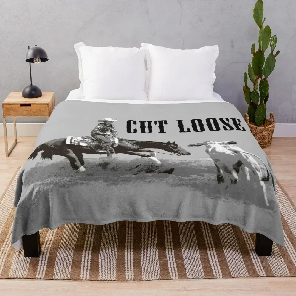 CUTTING HORSE, COW HORSE, CUT LOOSE Throw Blanket Warm Accent Blanket for Living Room Decoration
CUTTING HORSE, COW HORSE, CUT LOOSE Throw Blanket Warm Accent Blanket for Living Room Decoration