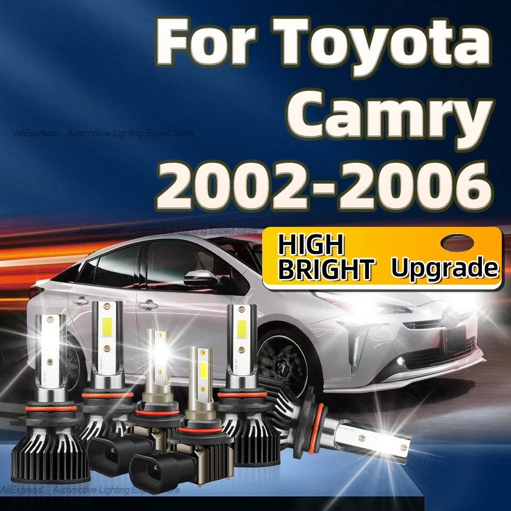 2/6Pcs Led Lamp 65000LM Car Headlight Fog Light 6000K Lamps HB3 HB4 with Fan For Toyota Camry 2002 2003 2004 2005 2006
2/6Pcs Led Lamp 65000LM Car Headlight Fog Light 6000K Lamps HB3 HB4 with Fan For Toyota Camry 2002 2003 2004 2005 2006