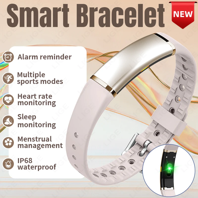 Смарт-браслет LIGE для фитнеса и спорта с пульсометром, без экрана, водонепроницаемые многофункциональные часы для мужчин и женщин
Смарт-браслет LIGE для фитнеса и спорта с пульсометром, без экрана, водонепроницаемые многофункциональные часы для мужчин и женщин
