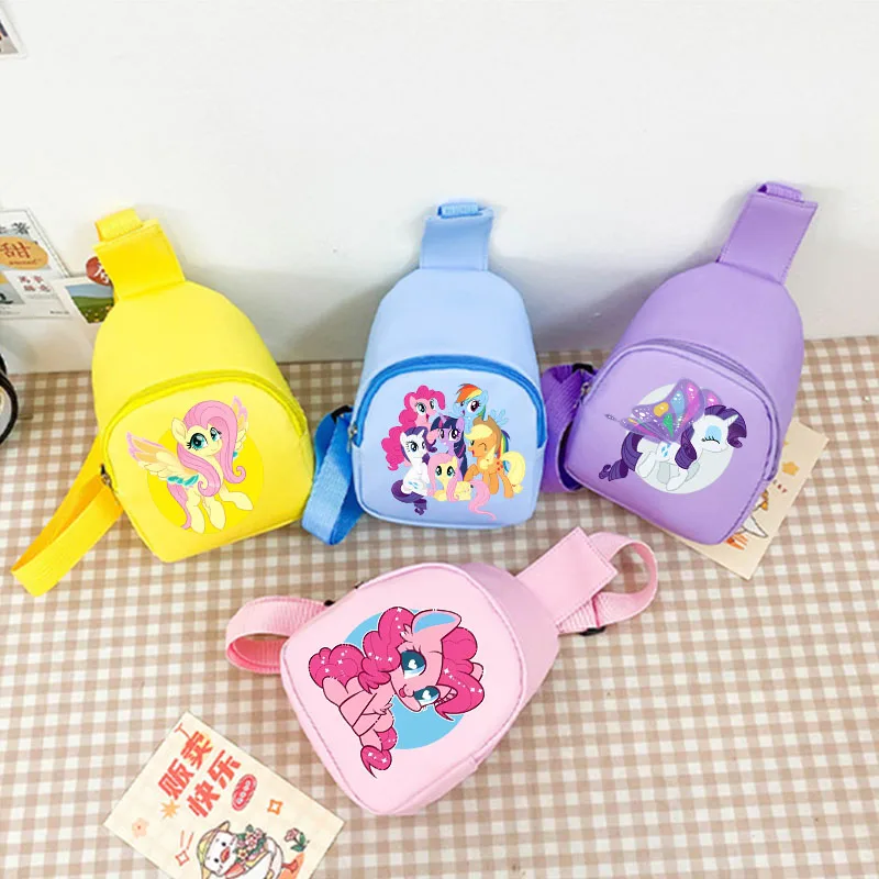 My Little Ponys Kawaii Shoulder Bag Unicorn Cartoon Anime Chest Bags Boy Girl Fashion Versatile Phone Bag Cute Storage Bags Gift
My Little Ponys Kawaii Shoulder Bag Unicorn Cartoon Anime Chest Bags Boy Girl Fashion Versatile Phone Bag Cute Storage Bags Gift