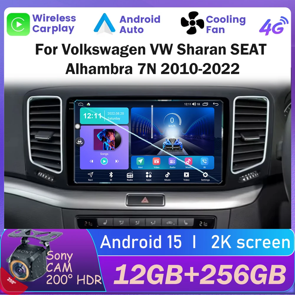 Автомобильный радиоприемник для Volkswagen VW Sharan SEAT Alhambra 7N 2010-2022 Android Авто Мультимедийный плеер GPS Carplay 4G BT Wi-Fi Видео
Автомобильный радиоприемник для Volkswagen VW Sharan SEAT Alhambra 7N 2010-2022 Android Авто Мультимедийный плеер GPS Carplay 4G BT Wi-Fi Видео