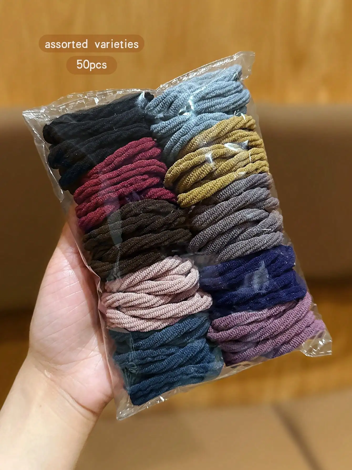 50pcs/Set Elastic Durable Hair Ties Korean Style Colorful Hairbands Hair Accessories
50pcs/Set Elastic Durable Hair Ties Korean Style Colorful Hairbands Hair Accessories