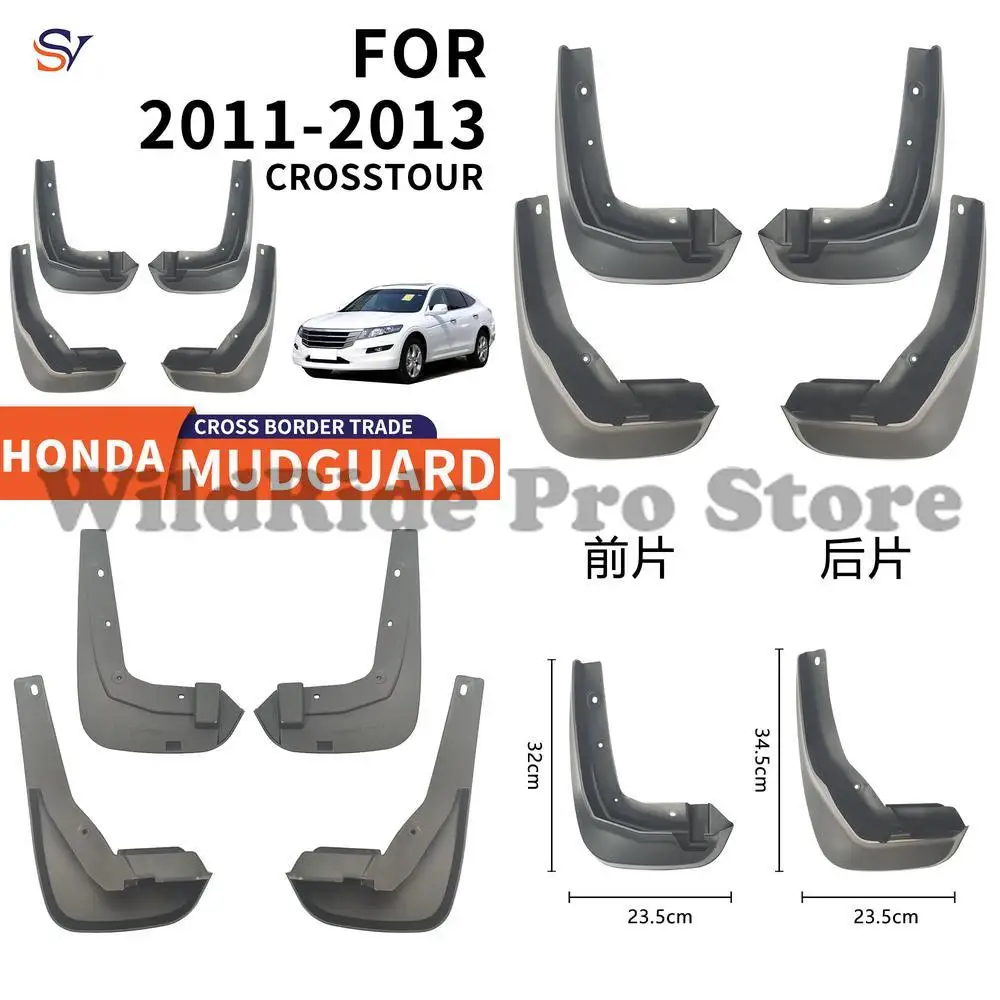 Front and Rear Mud Flaps for Honda Crosstour 2009-2013 Easy Installation Automotive Fender Guards Protection for Export and
Front and Rear Mud Flaps for Honda Crosstour 2009-2013 Easy Installation Automotive Fender Guards Protection for Export and