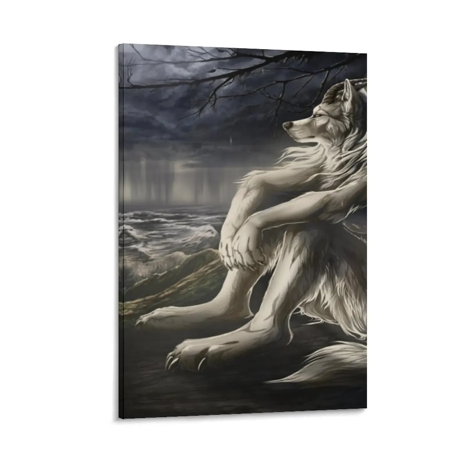 emo white wolf sitting sad meme Canvas Painting Decoration house decorations art mural
emo white wolf sitting sad meme Canvas Painting Decoration house decorations art mural