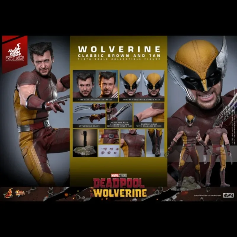 Original Hot Toys Mms831 Deadpool & Wolverine Wolverine 1/6 Scale Collection Figure Halloween Toy Gift
Original Hot Toys Mms831 Deadpool & Wolverine Wolverine 1/6 Scale Collection Figure Halloween Toy Gift
