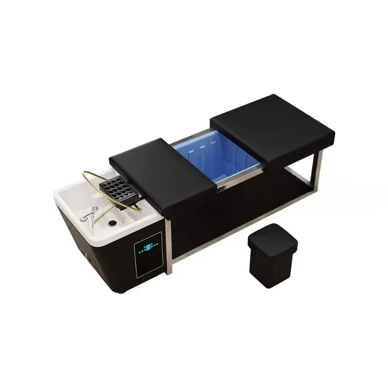 durable Water Tank Hair Washing Bed Luxury Fumigation Portable Stylist Head Spa Shampoo Chair Salon Lettino Massaggio Furniture
durable Water Tank Hair Washing Bed Luxury Fumigation Portable Stylist Head Spa Shampoo Chair Salon Lettino Massaggio Furniture