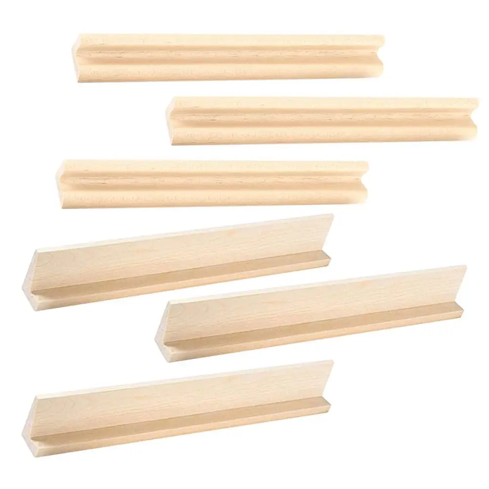 6pcs Wooden Ornaments DIY Domino Holder Shelf Stand Display Rack Mahjong Tray Domino Train Toy Tile Organizer
6pcs Wooden Ornaments DIY Domino Holder Shelf Stand Display Rack Mahjong Tray Domino Train Toy Tile Organizer