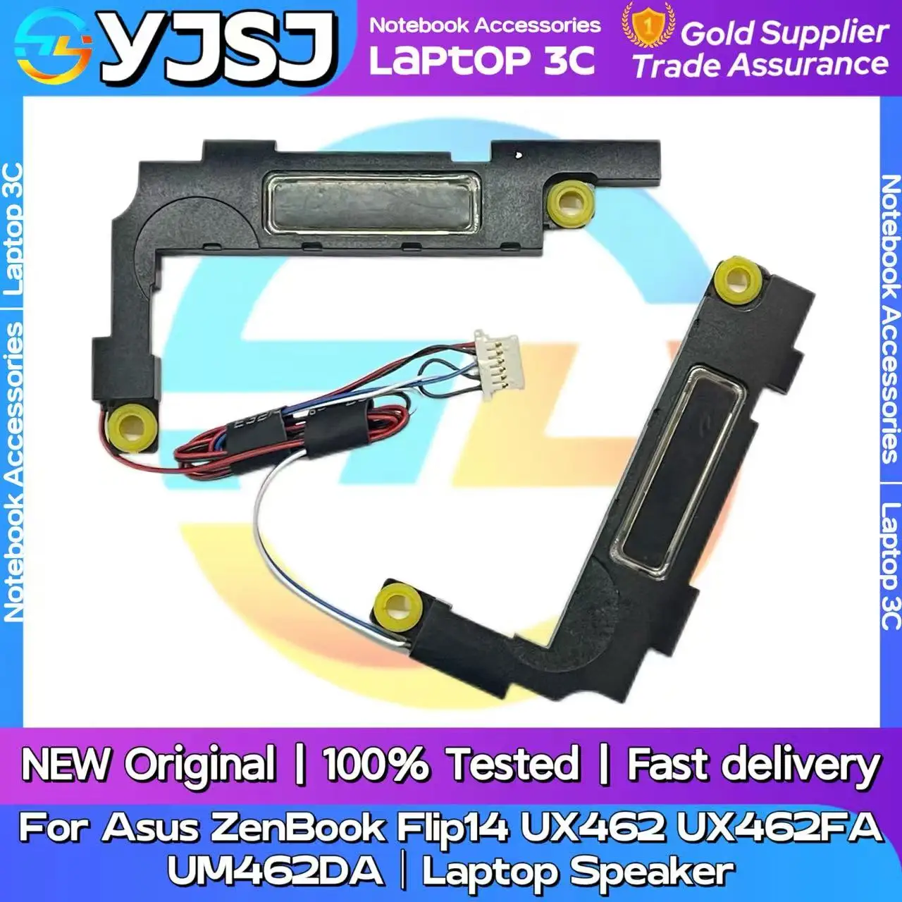 New Original Laptop Speaker For ASUS ZENBOOK 14 Q406DA UX462 UX462FA UX462DA Flip 14 UM462 UM462DA built-in speaker DN3411KF007
New Original Laptop Speaker For ASUS ZENBOOK 14 Q406DA UX462 UX462FA UX462DA Flip 14 UM462 UM462DA built-in speaker DN3411KF007