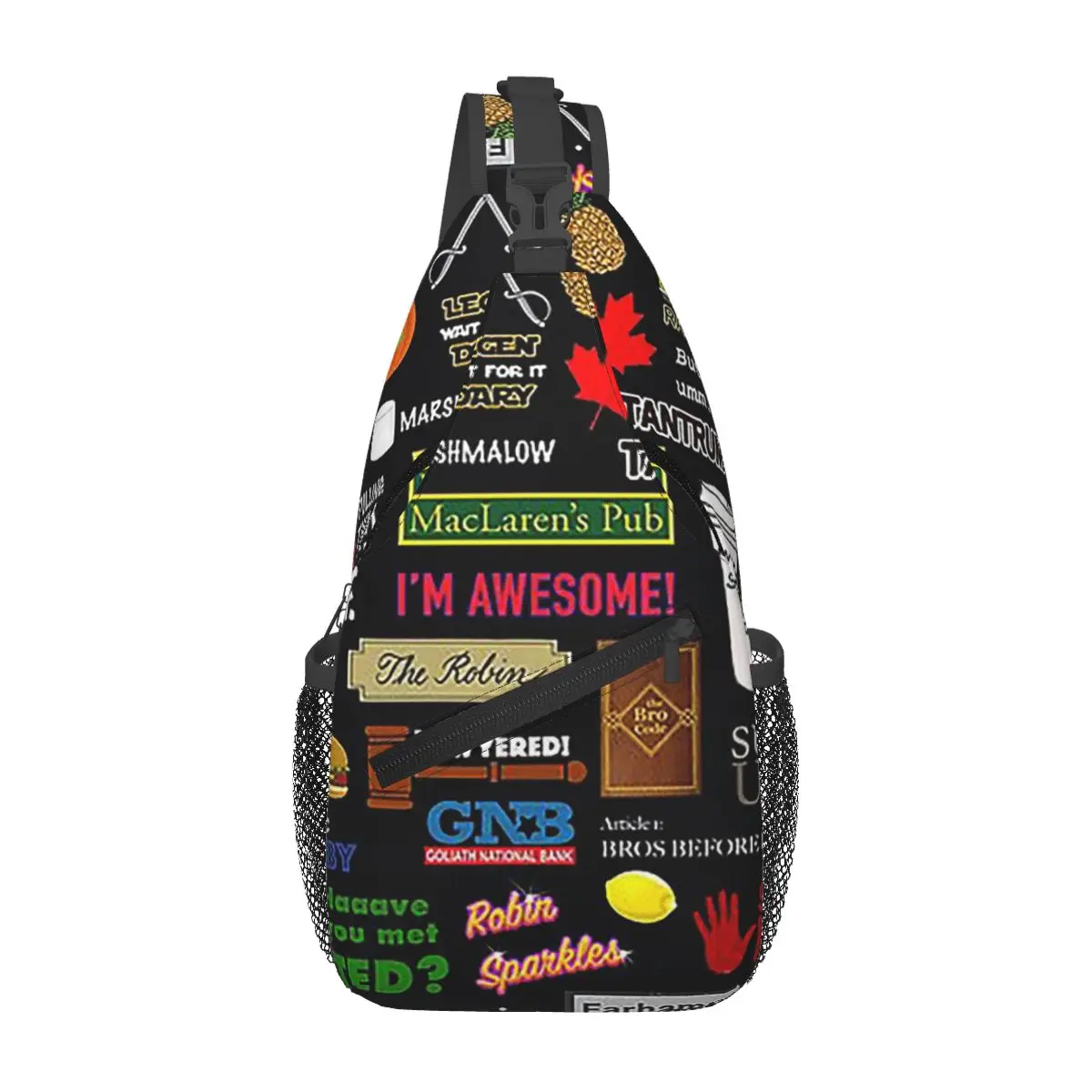 How I Met Your Mother Himym Tv Show Collag Chest Bag Men Sling Crossbody Backpack Chest Bag Travel Hiking Daypack Shoulder Bag
How I Met Your Mother Himym Tv Show Collag Chest Bag Men Sling Crossbody Backpack Chest Bag Travel Hiking Daypack Shoulder Bag