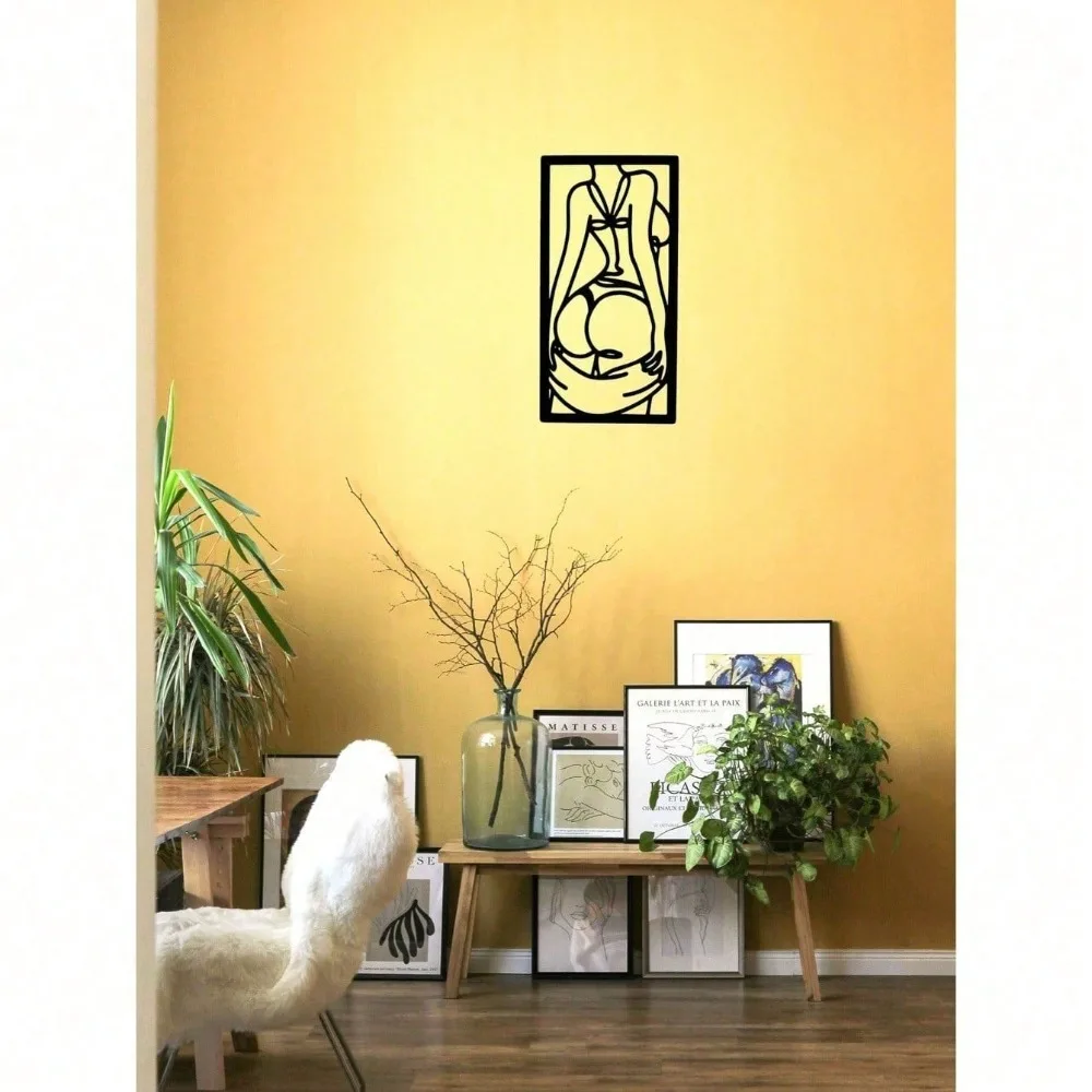 Elegant Woman Silhouette Wall Art Metal Decor Modern Home Bedroom Living Room Waterproof Rustproof Gift
Elegant Woman Silhouette Wall Art Metal Decor Modern Home Bedroom Living Room Waterproof Rustproof Gift