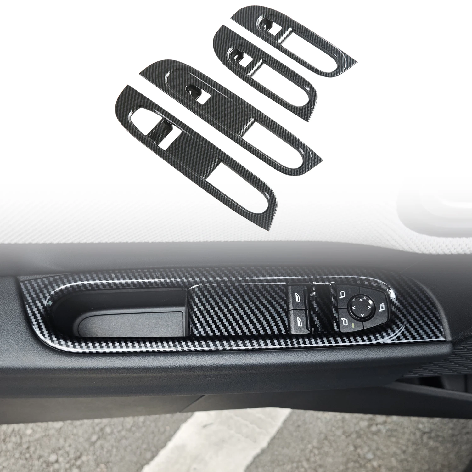 Для BMW Cooper F65 5-дверный 2025 LHD переключатель управления подъемом окна, кнопка, накладка из углеродного волокна, АБС-пластик, аксессуары для салона автомобиля, 4 шт.
Для BMW Cooper F65 5-дверный 2025 LHD переключатель управления подъемом окна, кнопка, накладка из углеродного волокна, АБС-пластик, аксессуары для салона автомобиля, 4 шт.