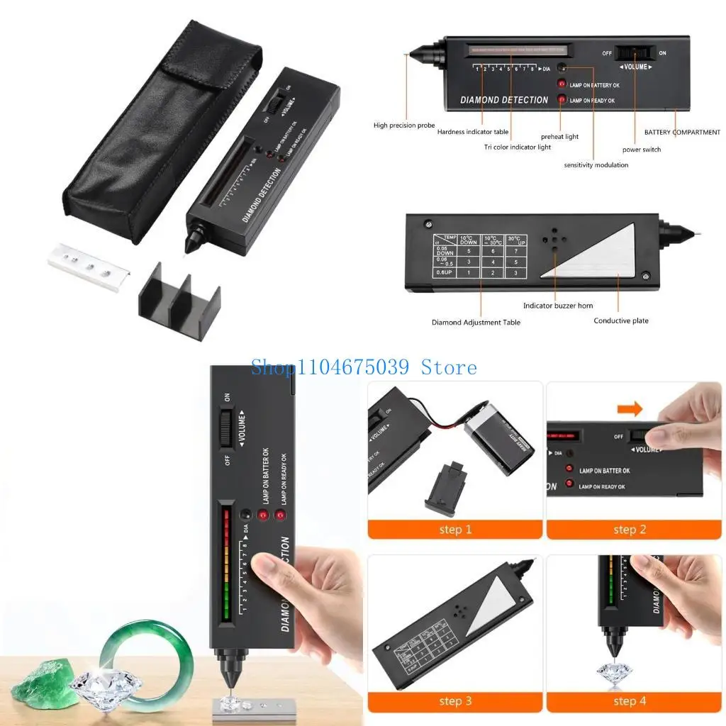 5asd Jewelry Appraisal Tool Suitable for Accurate Diamonds Testing and Identification
5asd Jewelry Appraisal Tool Suitable for Accurate Diamonds Testing and Identification