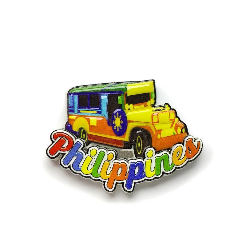 Philippine Iconic Transportation Jeepney Tourist Souvenir Collection Decoration Magnetic Refrigerator Sticker
Philippine Iconic Transportation Jeepney Tourist Souvenir Collection Decoration Magnetic Refrigerator Sticker