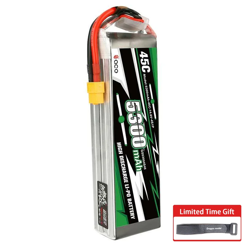Gens ACE 5300mAh 3S/4S 11,1 V/14,8 V 45C литиевая батарея авионика с T/XT60 вилкой модели самолета литиевая батарея
Gens ACE 5300mAh 3S/4S 11,1 V/14,8 V 45C литиевая батарея авионика с T/XT60 вилкой модели самолета литиевая батарея