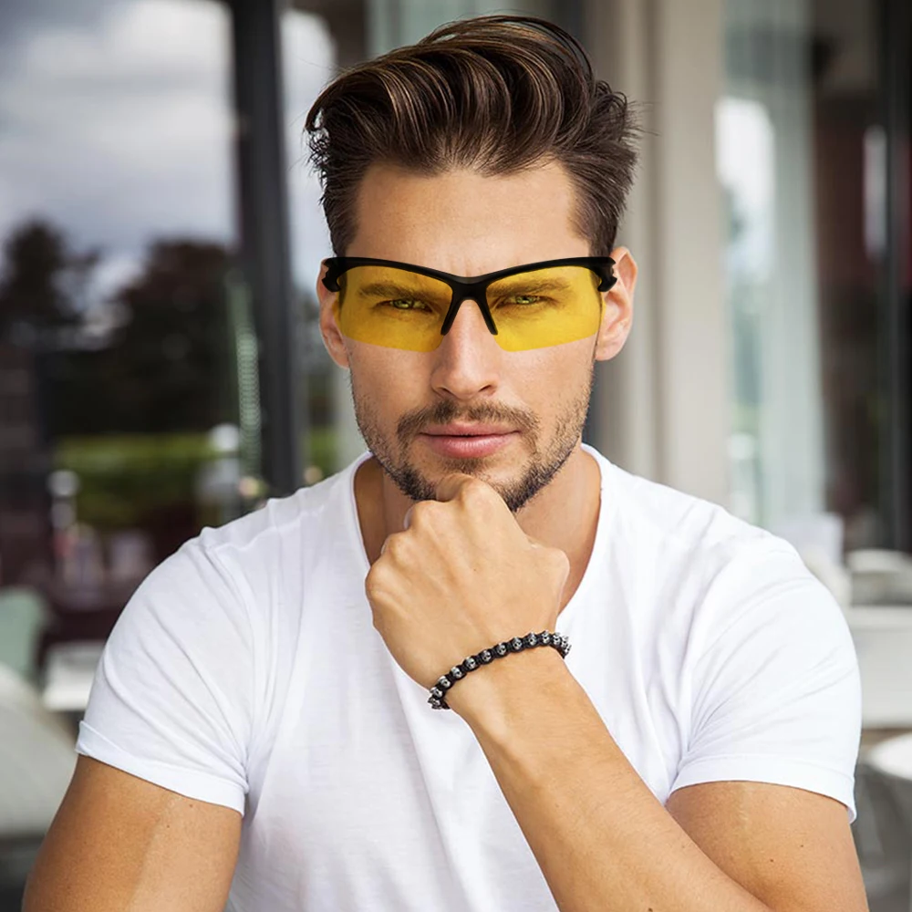 Night-Vision Glasses Protective Gears Sunglasses Night Vision Car Drivers Goggles Driving Glasses Interior Anti-Glare Sunglasses
Night-Vision Glasses Protective Gears Sunglasses Night Vision Car Drivers Goggles Driving Glasses Interior Anti-Glare Sunglasses