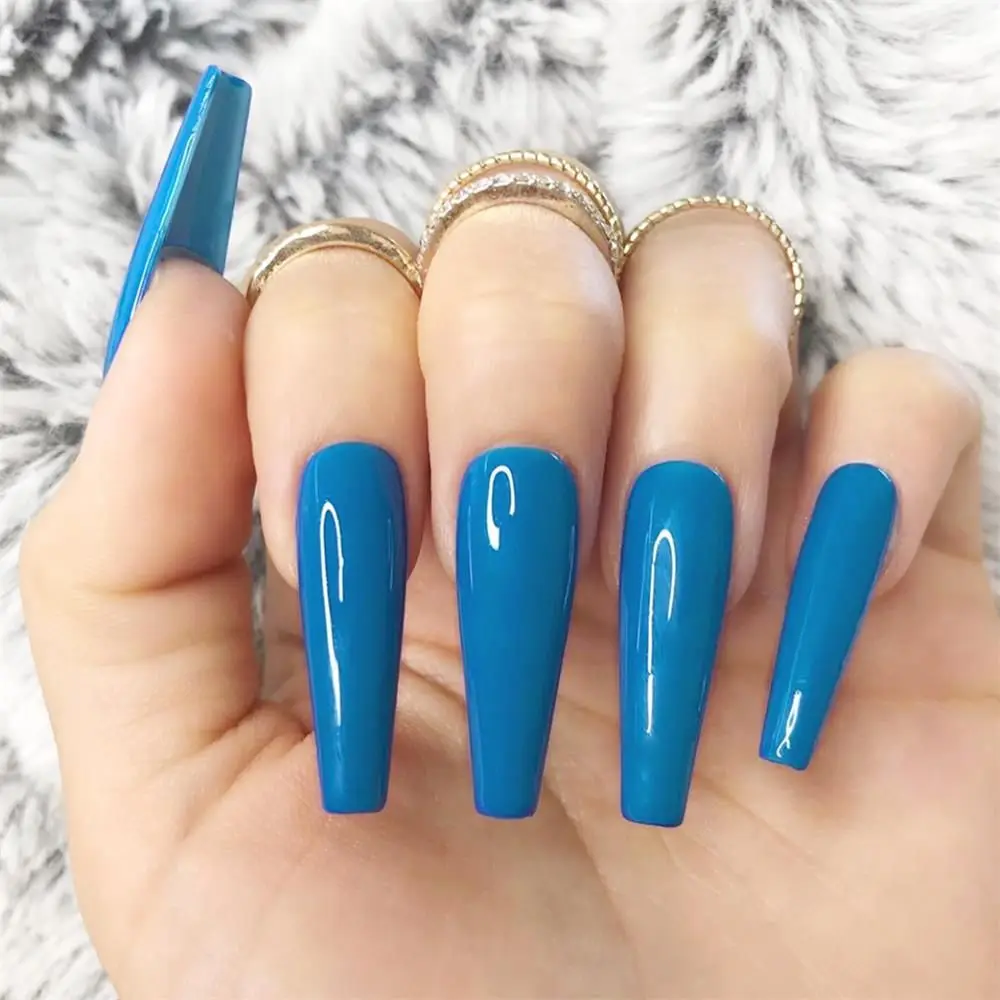 24Pcs/Set Art Manicure Full Cover Ballerina Nail Coffin Fake Nail False Nails Nail Tips
24Pcs/Set Art Manicure Full Cover Ballerina Nail Coffin Fake Nail False Nails Nail Tips