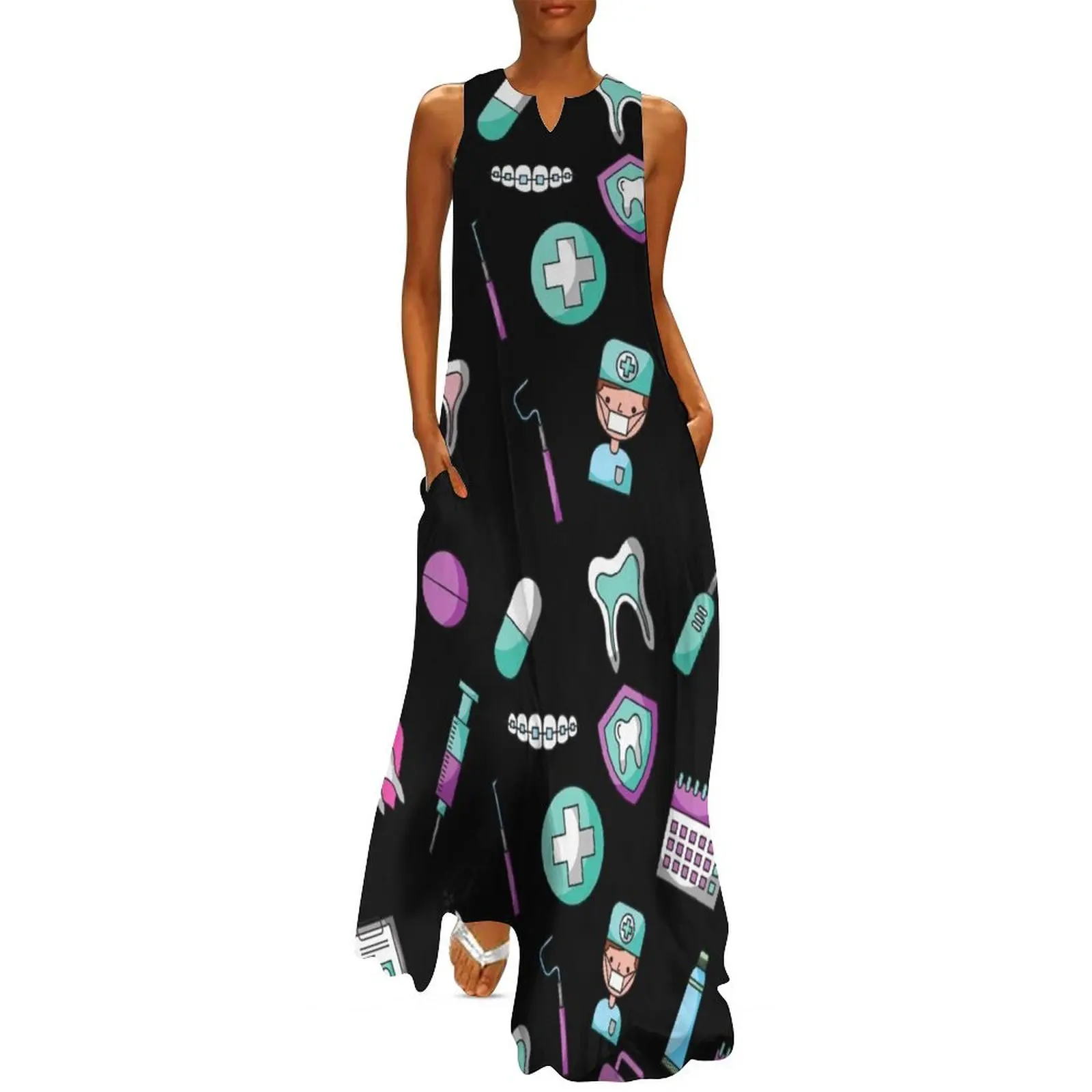 dental instruments, dental pattern Long Dress sexy dress dress women summer 2025 women long dresses Long veiled dresses
dental instruments, dental pattern Long Dress sexy dress dress women summer 2025 women long dresses Long veiled dresses