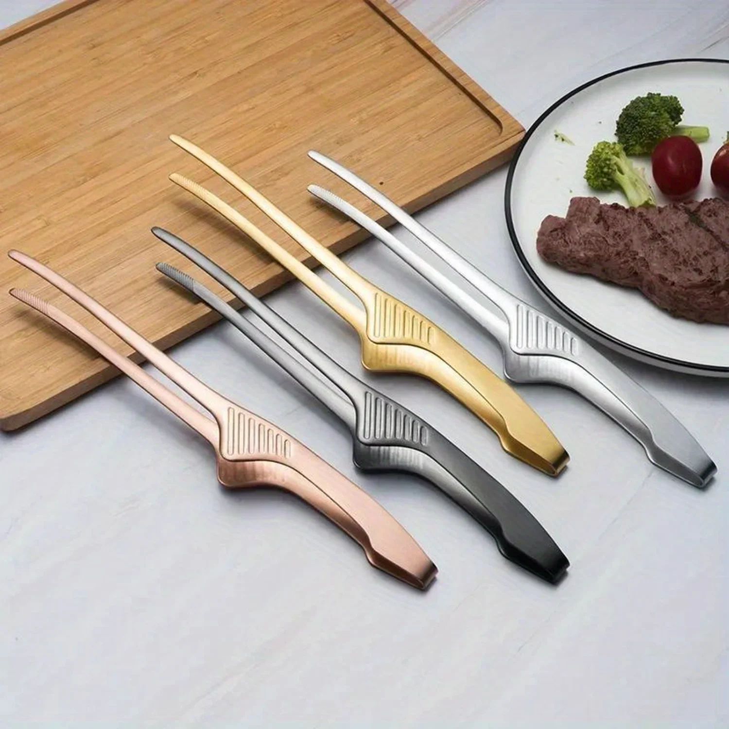 2pcs, Stainless Steel Long Tongs For Barbecue, Non-slip Straight Tongs, BBQ Tongs, Cooking Tongs, Non Slip Grill Pliers, Barbecu
2pcs, Stainless Steel Long Tongs For Barbecue, Non-slip Straight Tongs, BBQ Tongs, Cooking Tongs, Non Slip Grill Pliers, Barbecu