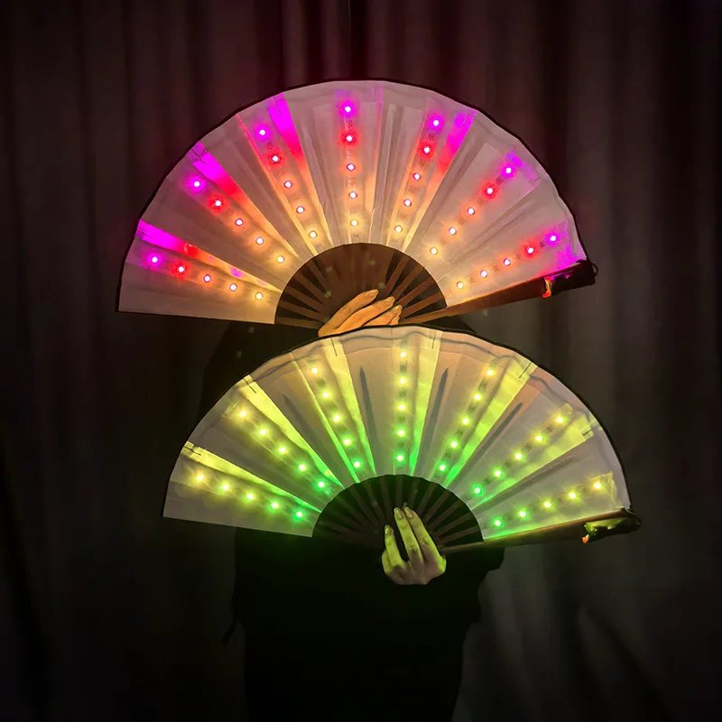 Color Changing LED Folding Fan Adult Rave Festival Party Accessories Nightclub EDM Stage Performance Props 2026
Color Changing LED Folding Fan Adult Rave Festival Party Accessories Nightclub EDM Stage Performance Props 2026