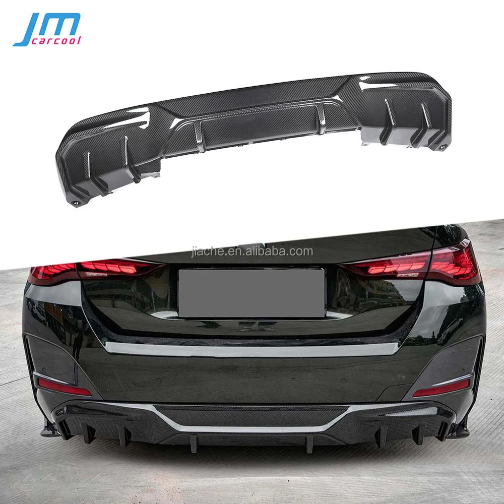 Dry Carbon Fiber Car Rear Bumper Lip Diffuser Spoiler Body Kits For BMW 4 Series I4 Sedan 2021+ Car Accessories
Dry Carbon Fiber Car Rear Bumper Lip Diffuser Spoiler Body Kits For BMW 4 Series I4 Sedan 2021+ Car Accessories