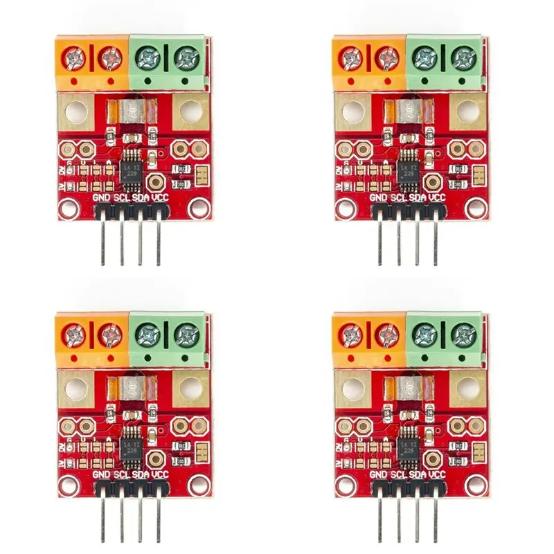 4X INA226 Current Voltage Monitoring Sensor Module IIC I2C Interface Bi-Directional Zero-Drift Breakout Board INA226
4X INA226 Current Voltage Monitoring Sensor Module IIC I2C Interface Bi-Directional Zero-Drift Breakout Board INA226