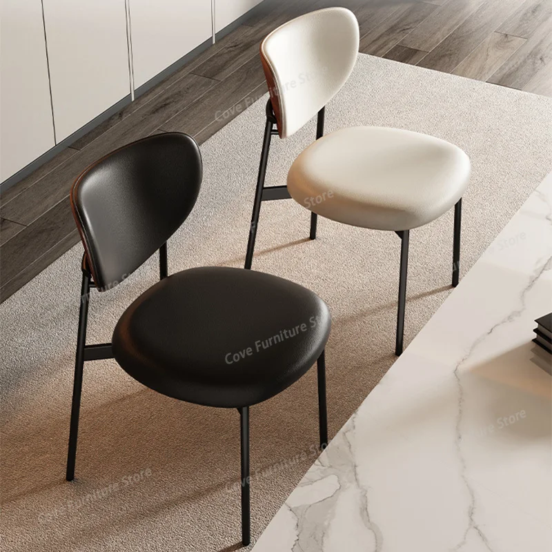 Simple Dining Room Dinner Table Chair Sturdy Steel Frame Cafe Bar Chair with Curved Backrest Modern Dining Chairs for Kitchen
Simple Dining Room Dinner Table Chair Sturdy Steel Frame Cafe Bar Chair with Curved Backrest Modern Dining Chairs for Kitchen