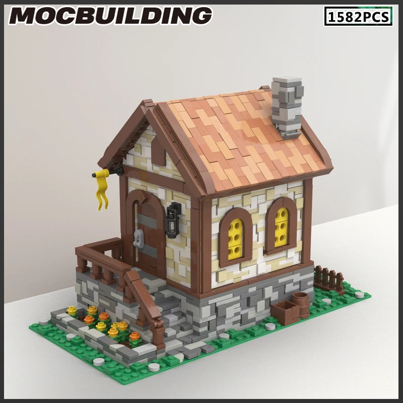 Конструктор MOC, средневековая деревня, архитектурная модель, конструктор «сделай сам», игрушки для сборки, рождественские подарки, подарок на день рождения
Конструктор MOC, средневековая деревня, архитектурная модель, конструктор «сделай сам», игрушки для сборки, рождественские подарки, подарок на день рождения