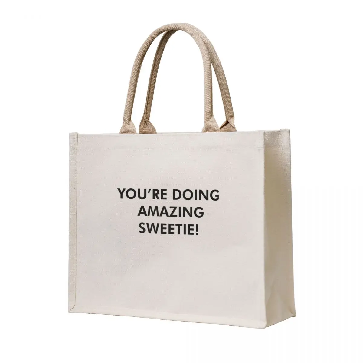 You're Doing Amazing Sweetie Tote Bag cute pouch bag Women's beach bags Canvas bag for women canvas tote
You're Doing Amazing Sweetie Tote Bag cute pouch bag Women's beach bags Canvas bag for women canvas tote