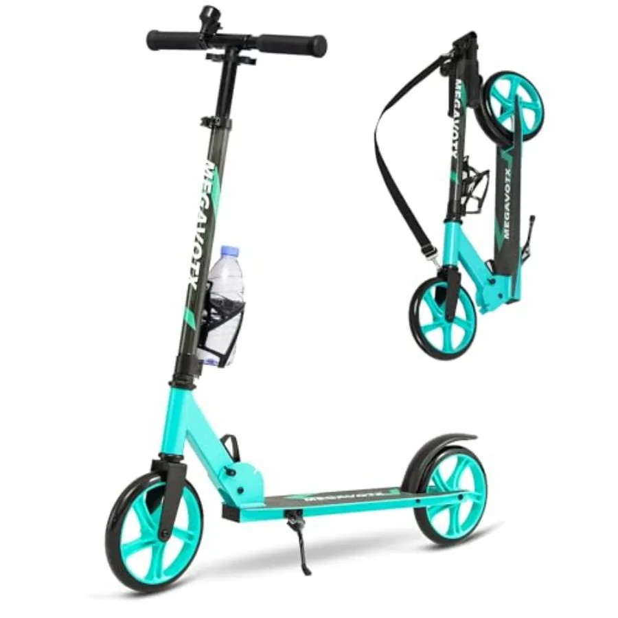 Non-Electric Scooters for Ages 6+, Teens Adults: Aluminum Frame, Black/Blue, Foldable Design with 8 Big Wheels, 3-Level Adjusta
Non-Electric Scooters for Ages 6+, Teens Adults: Aluminum Frame, Black/Blue, Foldable Design with 8 Big Wheels, 3-Level Adjusta