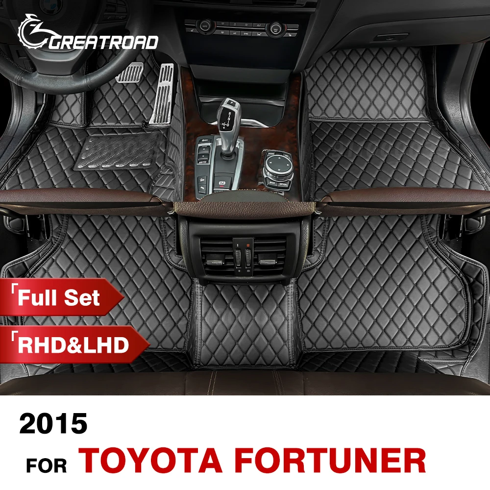 Автомобильные коврики для Toyota Fortuner 2015, автомобильные накладки на ножки, автомобильные аксессуары для интерьера
Автомобильные коврики для Toyota Fortuner 2015, автомобильные накладки на ножки, автомобильные аксессуары для интерьера