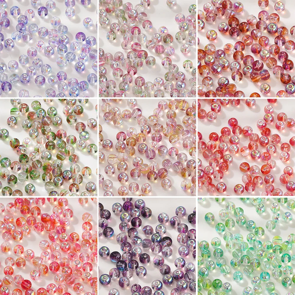 50pcs/Lot 4mm Aurora Color Glass Beads Round Loose Spacer Beads Handmade DIY Necklace Bracelets Jewelry Making Accessories
50pcs/Lot 4mm Aurora Color Glass Beads Round Loose Spacer Beads Handmade DIY Necklace Bracelets Jewelry Making Accessories