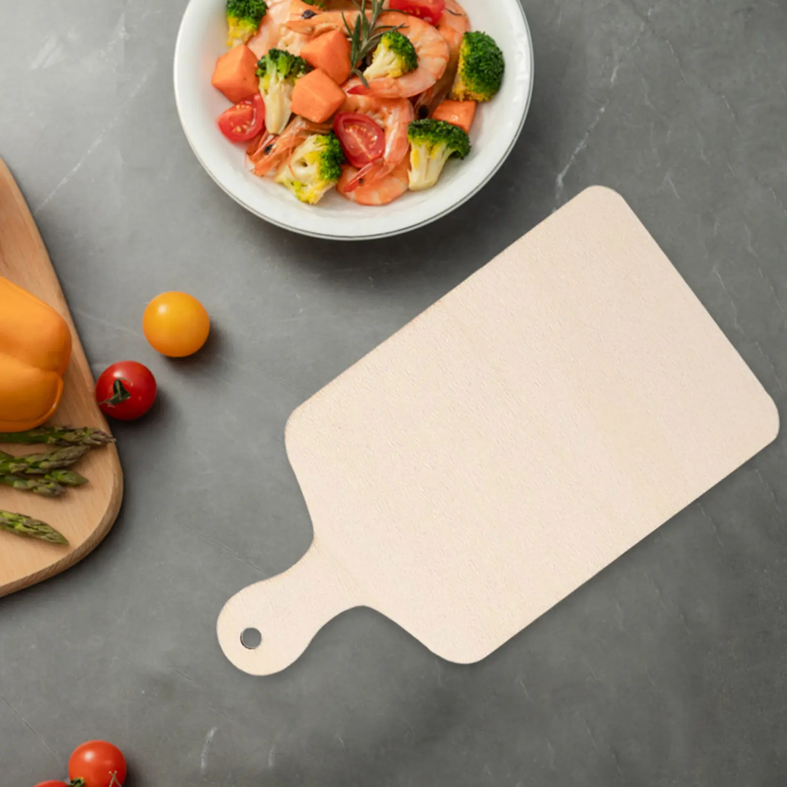 10Pcs DIY Wooden Cutting Boards Blank Small Chopping Boards with Handle Wood Craft Supplies for Drawing Serving Tray
10Pcs DIY Wooden Cutting Boards Blank Small Chopping Boards with Handle Wood Craft Supplies for Drawing Serving Tray