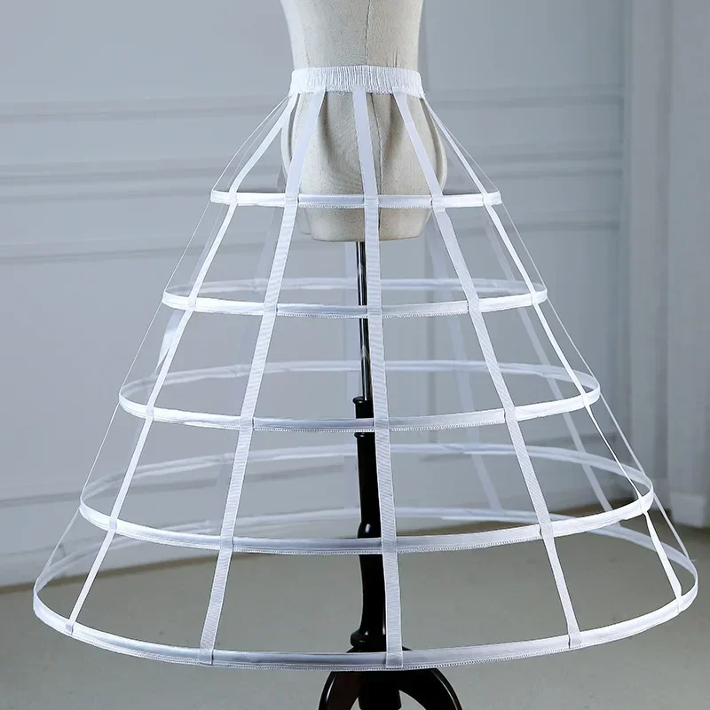 Womens Hollow Out Caged 5 Hoop Bustle Victorian Petticoat Skirt Wedding Bridal Dress Cosplay Pannier Crinoline Underskirt Slip
Womens Hollow Out Caged 5 Hoop Bustle Victorian Petticoat Skirt Wedding Bridal Dress Cosplay Pannier Crinoline Underskirt Slip