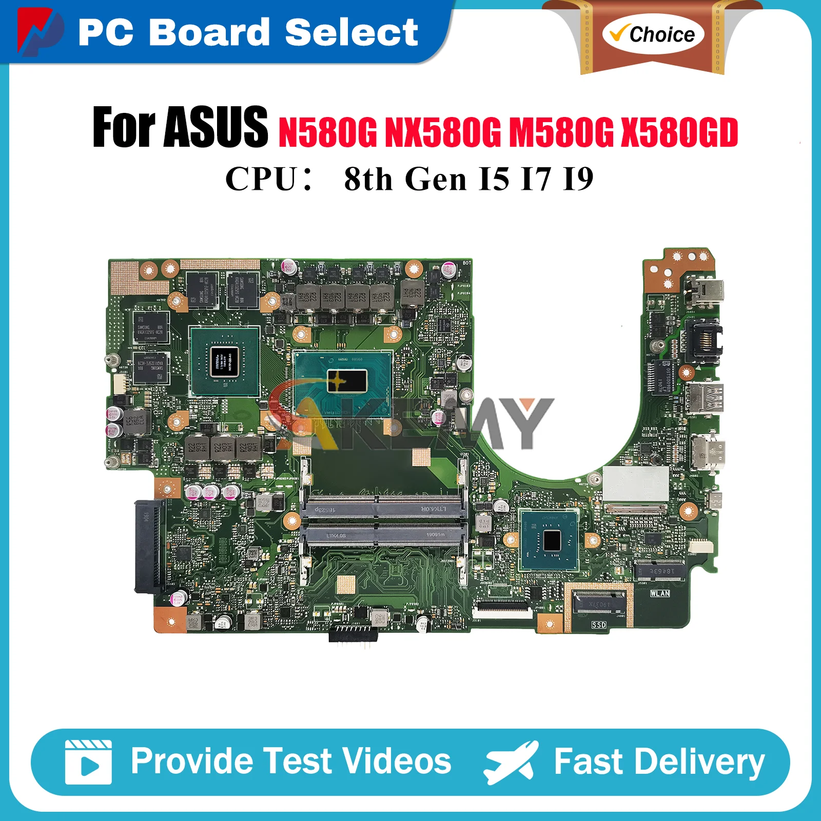 X580GD Материнская плата для ноутбука ASUS VivoBook NX580G M580G X580GD N580G X580G Материнская плата для ноутбука с процессором I5 I7 I9 112% тестирование ОК
X580GD Материнская плата для ноутбука ASUS VivoBook NX580G M580G X580GD N580G X580G Материнская плата для ноутбука с процессором I5 I7 I9 112% тестирование ОК