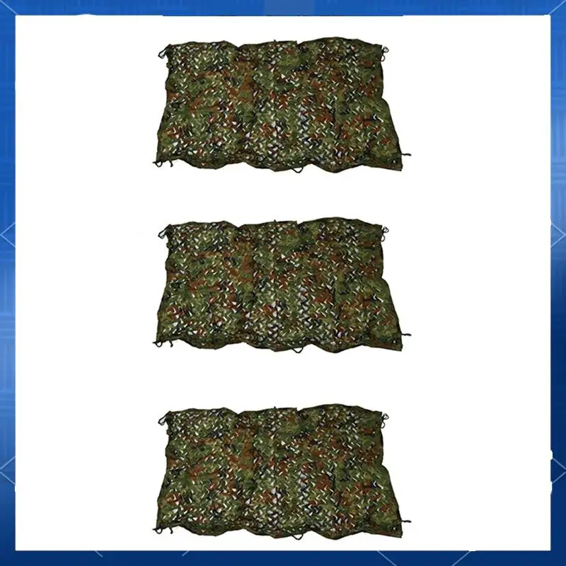 ABJV 3Pcs 1Mx2m 39X78 Inch Woodland Camouflage Camo Net Cover Hunting Shooting Camping Army
ABJV 3Pcs 1Mx2m 39X78 Inch Woodland Camouflage Camo Net Cover Hunting Shooting Camping Army