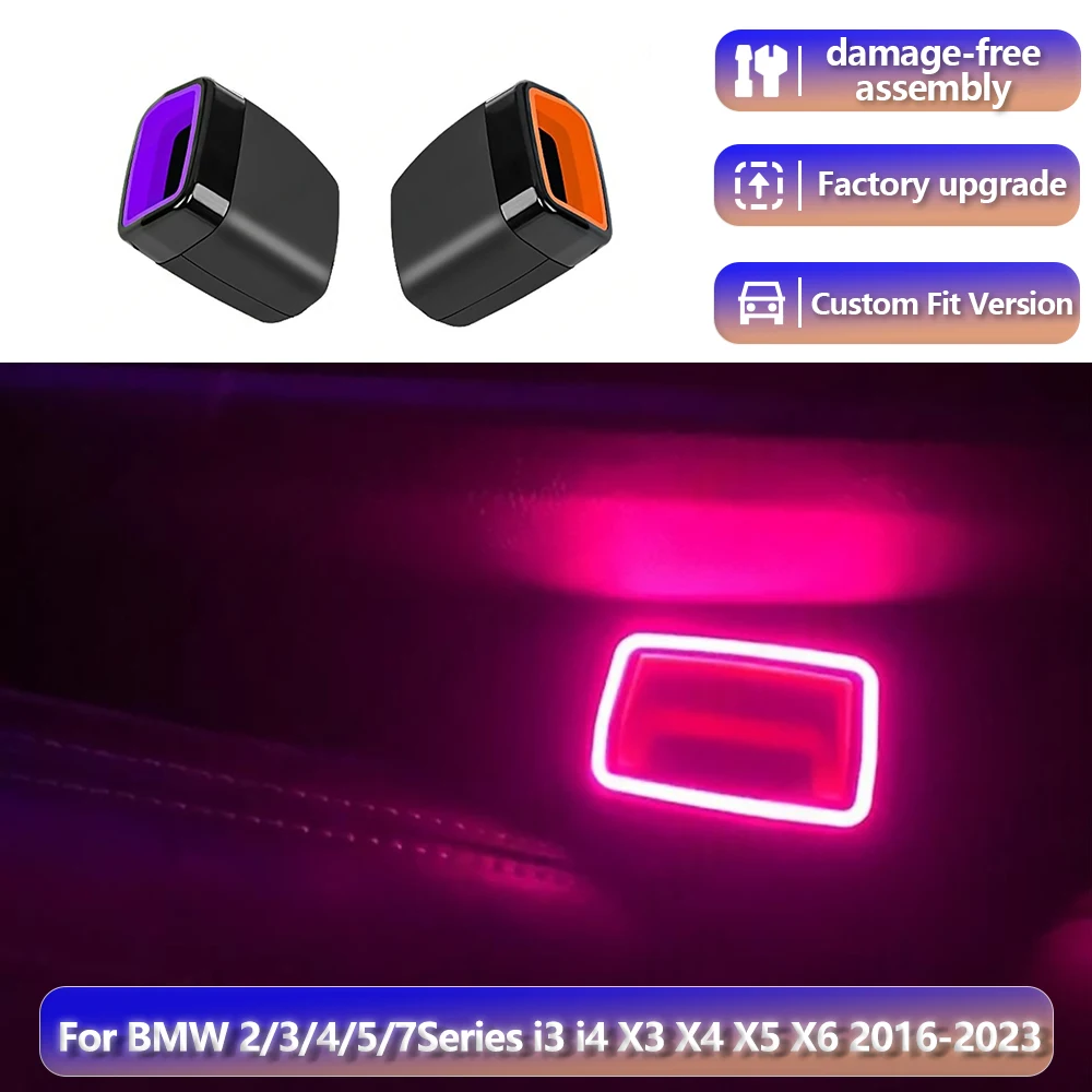 For BMW 2 3 4 5 6GT 7 Series G30 G32 G12 G20 G22 G42 G60 G70 15 Colors LED Seat Belts Safety Buckle Lamp Interior Precise Fit
For BMW 2 3 4 5 6GT 7 Series G30 G32 G12 G20 G22 G42 G60 G70 15 Colors LED Seat Belts Safety Buckle Lamp Interior Precise Fit