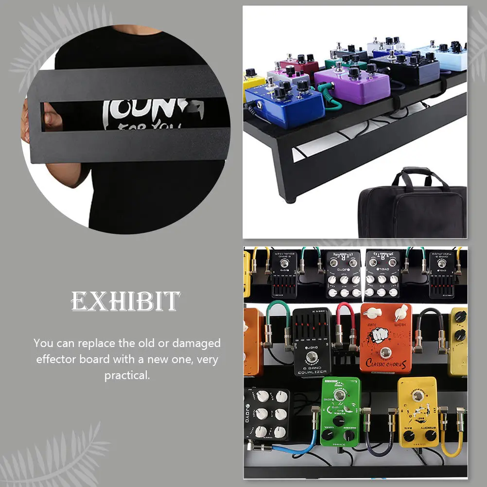 1set 1Set Guitar Effector Board Durable Pedal Platform Replacement Bracket For Amplifier Stable Connection Guitar Pedal Board
1set 1Set Guitar Effector Board Durable Pedal Platform Replacement Bracket For Amplifier Stable Connection Guitar Pedal Board