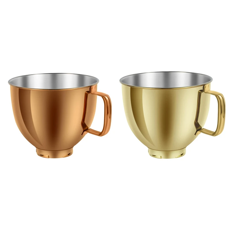 5 QT Stainless Steel Mixer Bowl For Kitchenaid Artisan&Classic 4.5-5QT Tilt-Head Mixers K45 KSM70 KSM150
5 QT Stainless Steel Mixer Bowl For Kitchenaid Artisan&Classic 4.5-5QT Tilt-Head Mixers K45 KSM70 KSM150