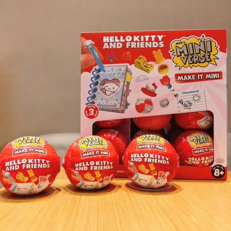 MGA Miniverse Make It Mini Hello Kitty Figure Stationery Miniature Scene Blind Box Children Toy
MGA Miniverse Make It Mini Hello Kitty Figure Stationery Miniature Scene Blind Box Children Toy