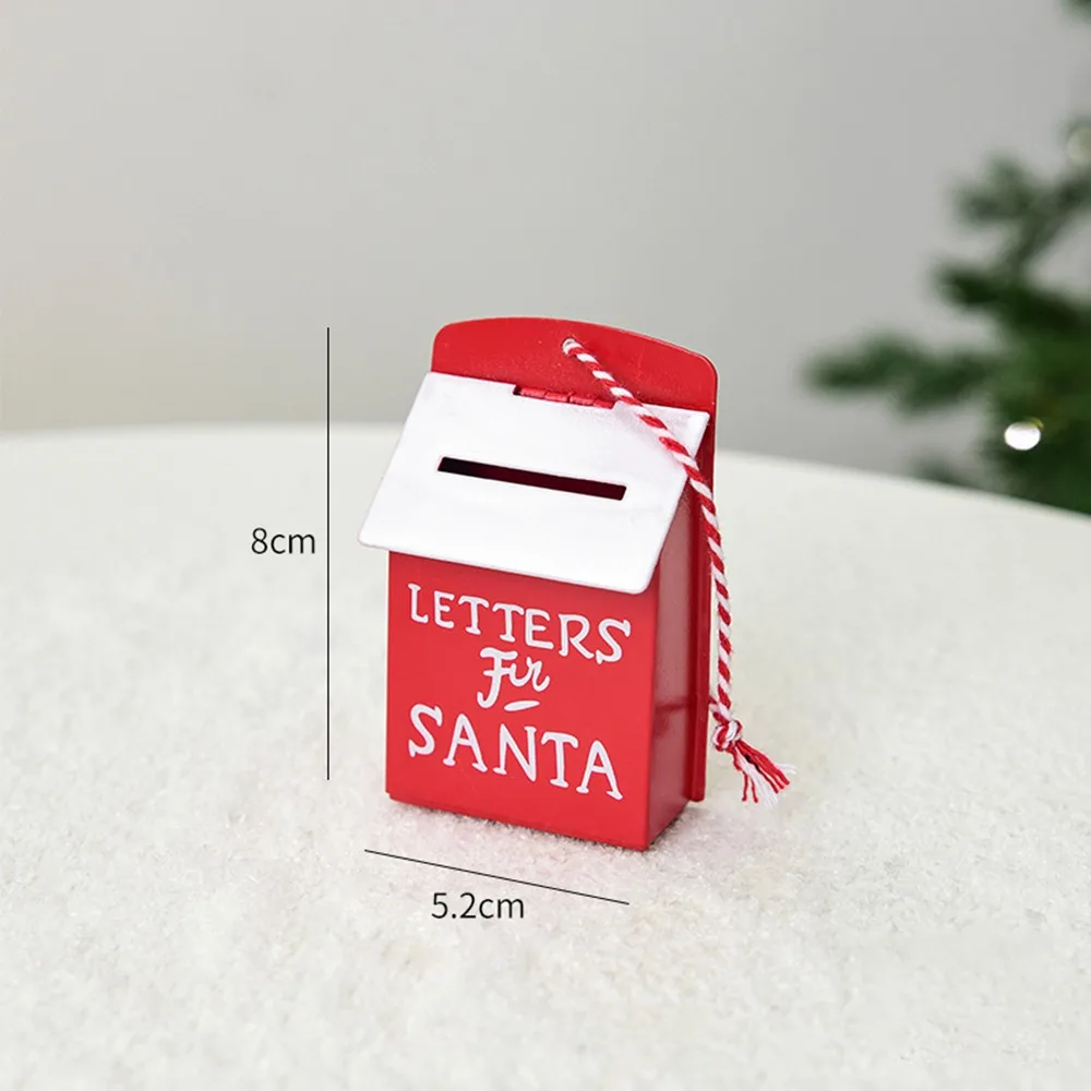 Gifts Iron Christmas Mailbox Metal Mini Iron Pendant Portable Christmas Tree Decoration
Gifts Iron Christmas Mailbox Metal Mini Iron Pendant Portable Christmas Tree Decoration
