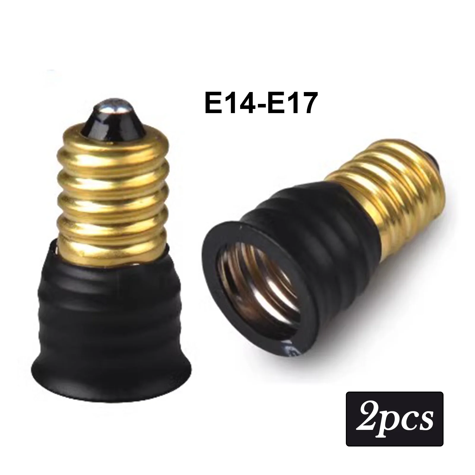 2PCS E14 to E17 Lamp Adapter, LED CFL Halogen Bulb Socket Converter, Mini Screw Base for Vintage Pendant Lighting
2PCS E14 to E17 Lamp Adapter, LED CFL Halogen Bulb Socket Converter, Mini Screw Base for Vintage Pendant Lighting