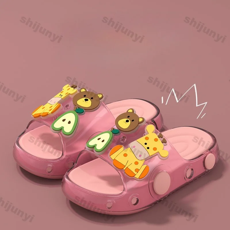 Giraffe Children's Sandals Summer New EVA Indoor Home Shower Slippers for Boys Girls Anti Slip Comfortable Outdoor Beach Shoes
Giraffe Children's Sandals Summer New EVA Indoor Home Shower Slippers for Boys Girls Anti Slip Comfortable Outdoor Beach Shoes