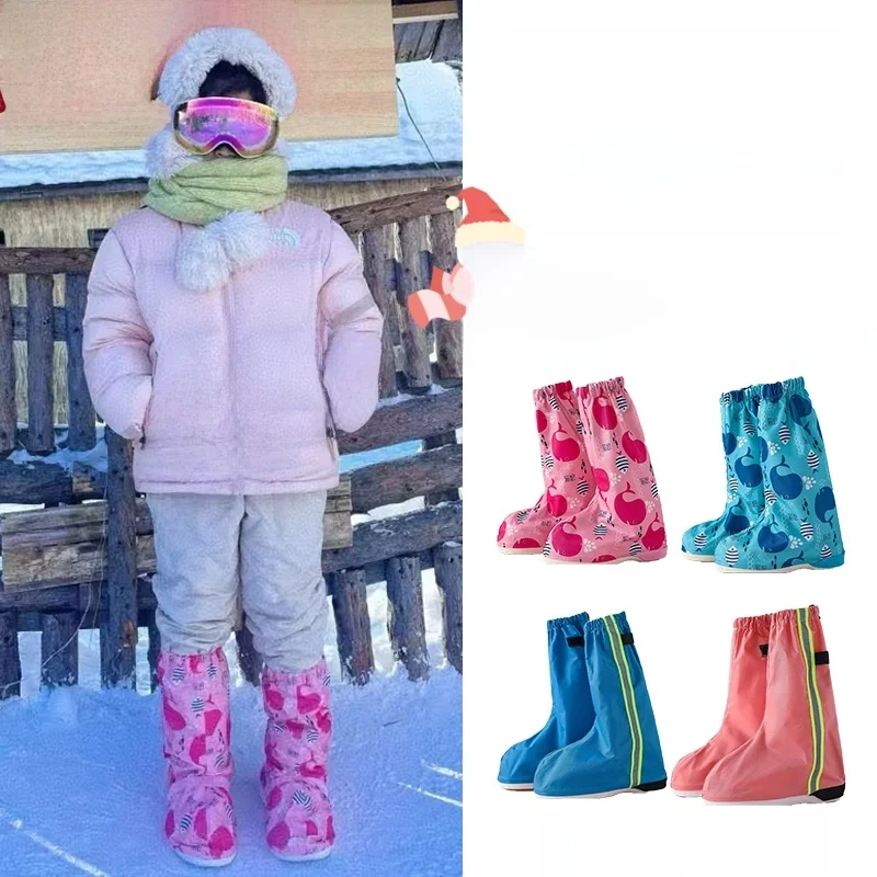 Водонепроницаемые чехлы для обуви от снега, зимние аксессуары для детских игр в снегу, теплые, для северо-восточных снежных поселений, для туризма, утолщенные.
Водонепроницаемые чехлы для обуви от снега, зимние аксессуары для детских игр в снегу, теплые, для северо-восточных снежных поселений, для туризма, утолщенные.