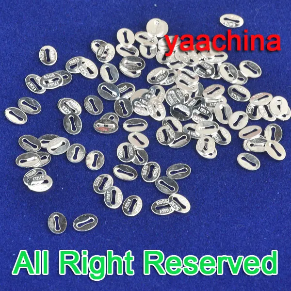 100Pcs A Lot 925 Sterling Silver Findings Pure Silver S925 Sterling Silver Oval 925 Sterling Silver Tag
100Pcs A Lot 925 Sterling Silver Findings Pure Silver S925 Sterling Silver Oval 925 Sterling Silver Tag